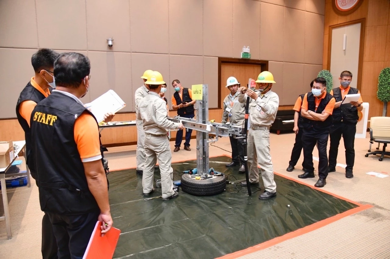 แข่งขันทักษะช่างสายใต้ดิน