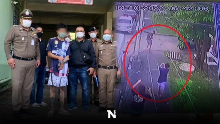คุมฝากขัง หนุ่มหัวร้อน ชักปืนรัว 3 นัด ชายติดพันแฟนสาว พร้อมค้านประกัน