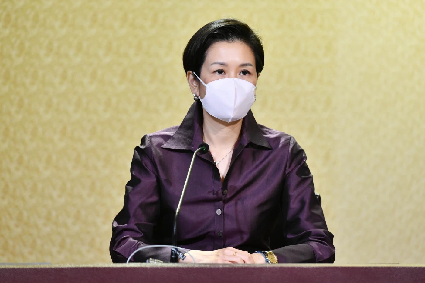 นางสาวรัชดา ธนาดิเรก รองโฆษกรัฐบาล