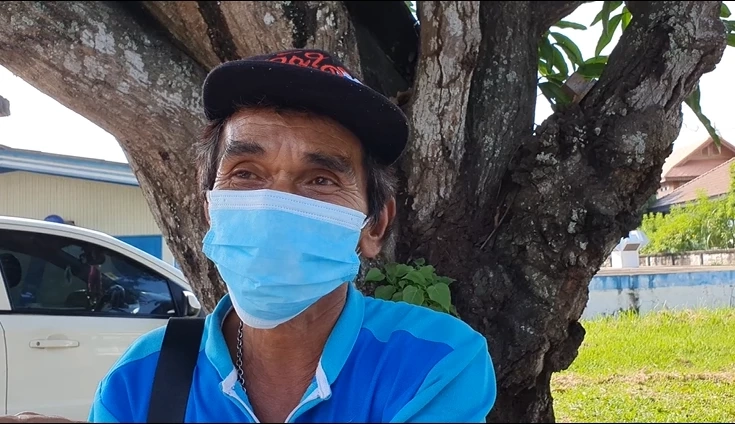 นายณรงค์ ธานีรัตน์ อายุ 53 ปี คนขับรถบรรทุกปูน