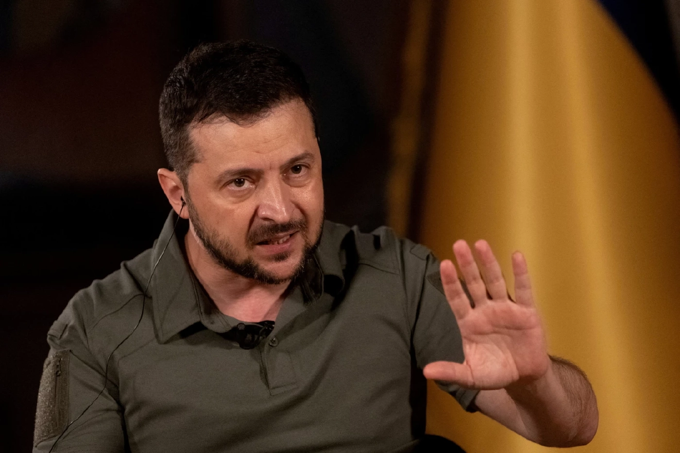 ประธานาธิบดีโวโลดิมีร์ เซเลนสกี ของยูเครน
