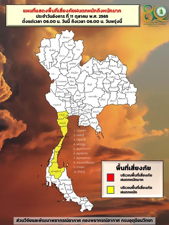 หนาวมาแล้ว! กรมอุตุฯ ประกาศฉ. 6 อุณหภูมิลด 2-4 องศา อากาศแปรปรวน ลมกระโชกแรง