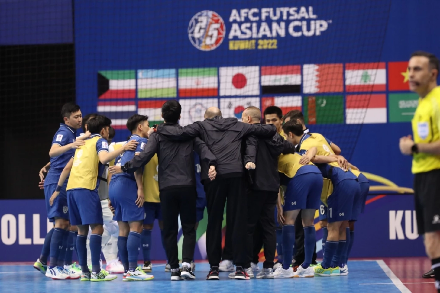 ฟุตซอลไทยรอเช็กฟิต "รณชัย" เกมดวลทาจิกิสถาน ศึกเอเชียนคัพรอบ 8 ทีมคืนนี้ (ลิงก์ชมสด)