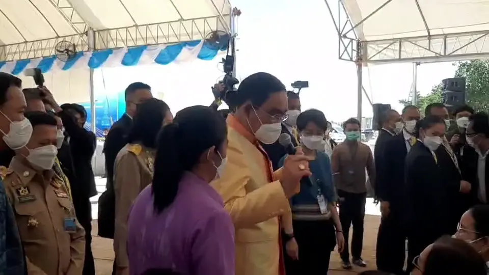 นายกรัฐมนตรี​ บินร่วมพิธีวางศิลาฤกษ์ "สะพานมิตรภาพไทย-ลาว" แห่งที่ 5 (คลิป)