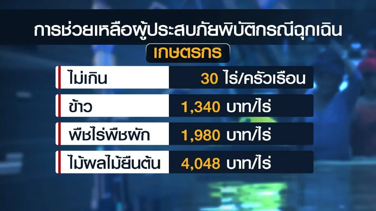 เกษตรกรอุบลฯ วอนรัฐ ‘เพิ่ม’ เงินเยียวยาน้ำท่วม