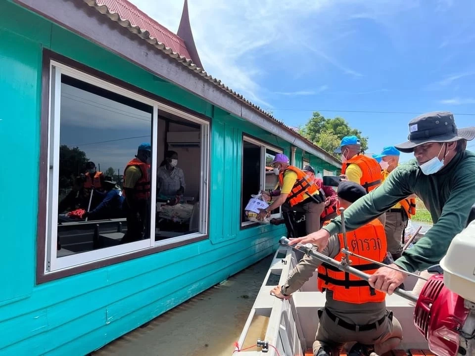 ผบ.ตร.ย้ำทุกหน่วย พร้อมบรรเทาน้ำท่วม 14-15 ต.ค.นี้