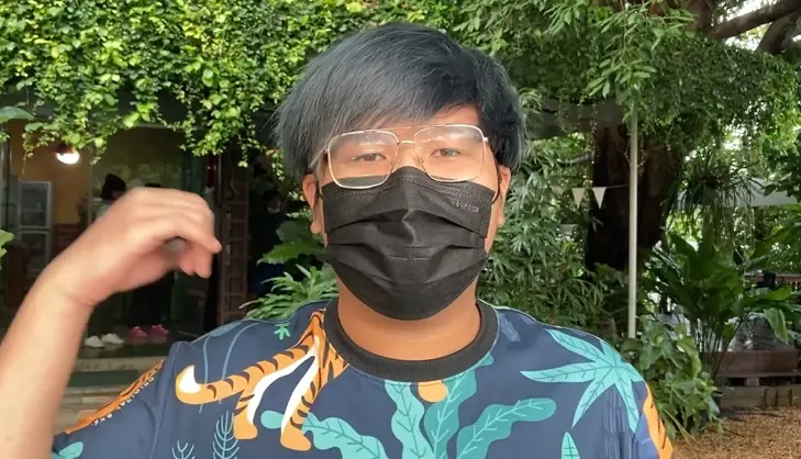 นายรัฐภูมิ ริ้วบำรุง อายุ 21 ปี ผู้พบศพโจรลักตัดสายไฟ