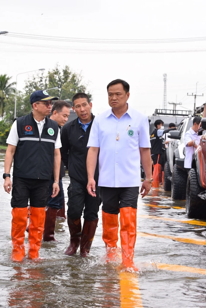 "อนุทิน" ขอ กกต.คลายกฎเหล็ก ปล่อยนักการเมืองช่วยน้ำท่วม