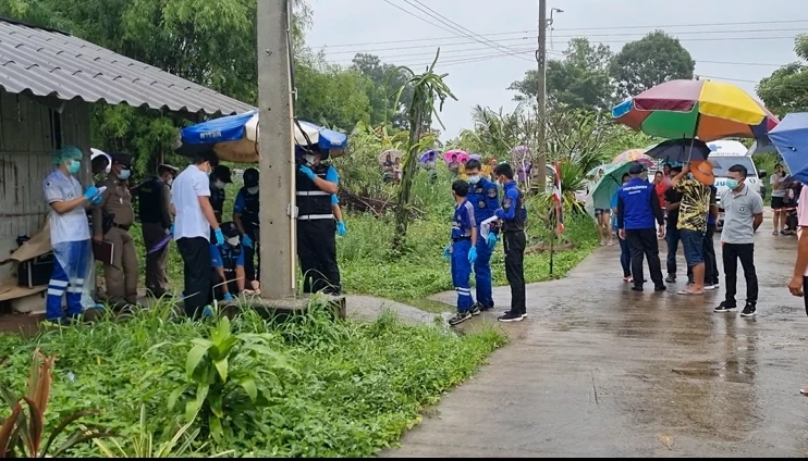 ตร.ภ.7 แถลงรวบคนร้ายปาดคอยายวัย 67 ปี เพื่อชิงเงิน 120 บาท ไปซื้อเหล้ากิน