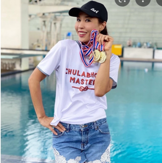 ดีกรีไม่ธรรมดา "อาย ศรสวรรค์" การันตีด้วยแชมป์ซีเกมส์ร่วมว่ายน้ำกับ "โตโน่ ภาคิน"