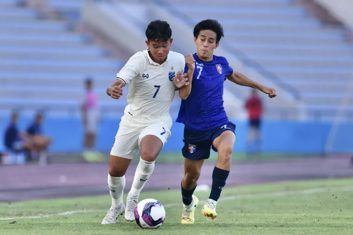 "ไทย U17" ทุบ ไต้หวัน 3-1 ศึกชิงแชมป์เอเชีย