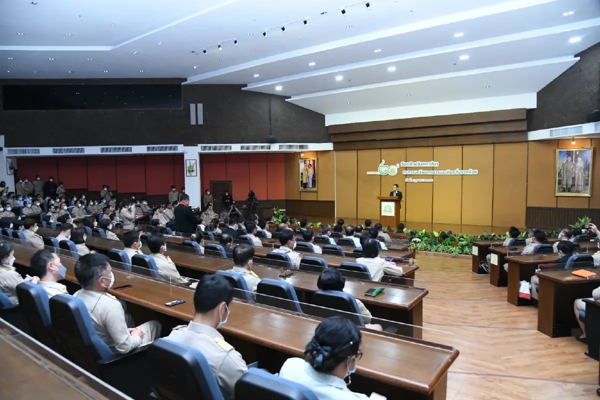 รมว.ทส.ร่วมงานวันสถาปนากรมอุทยานแห่งชาติฯครบรอบ 20 ปี