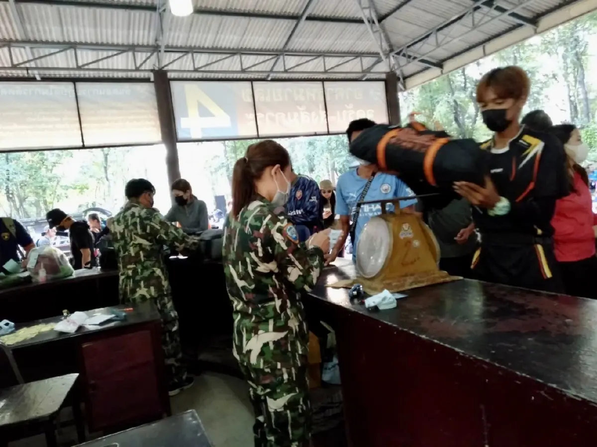บรรยากาศการท่องเที่ยวบนภูกระดึง