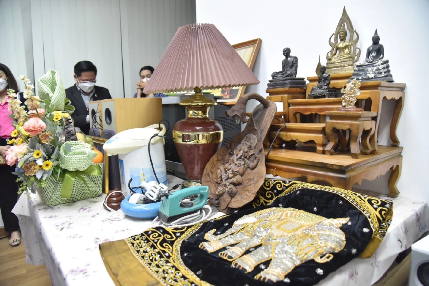 ทรัพย์สินของผู้เสียหายที่ธนาคารนำมาเก็บไว้