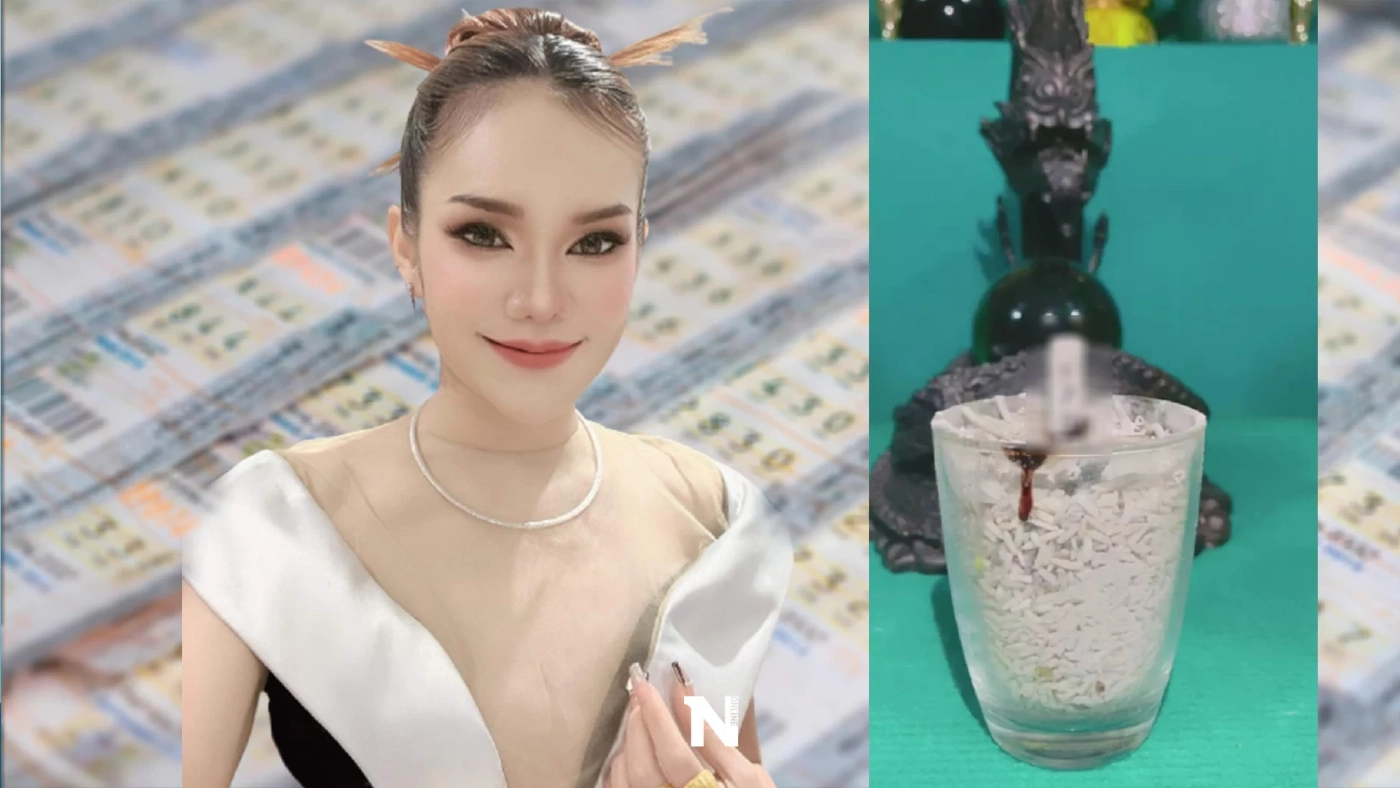 สิ้นสุดการรอคอย   "เลขเด็ดเลขดัง" แม่น้ำหนึ่ง จุดธูปบูชาปู่ หวยงวด 1/10/65