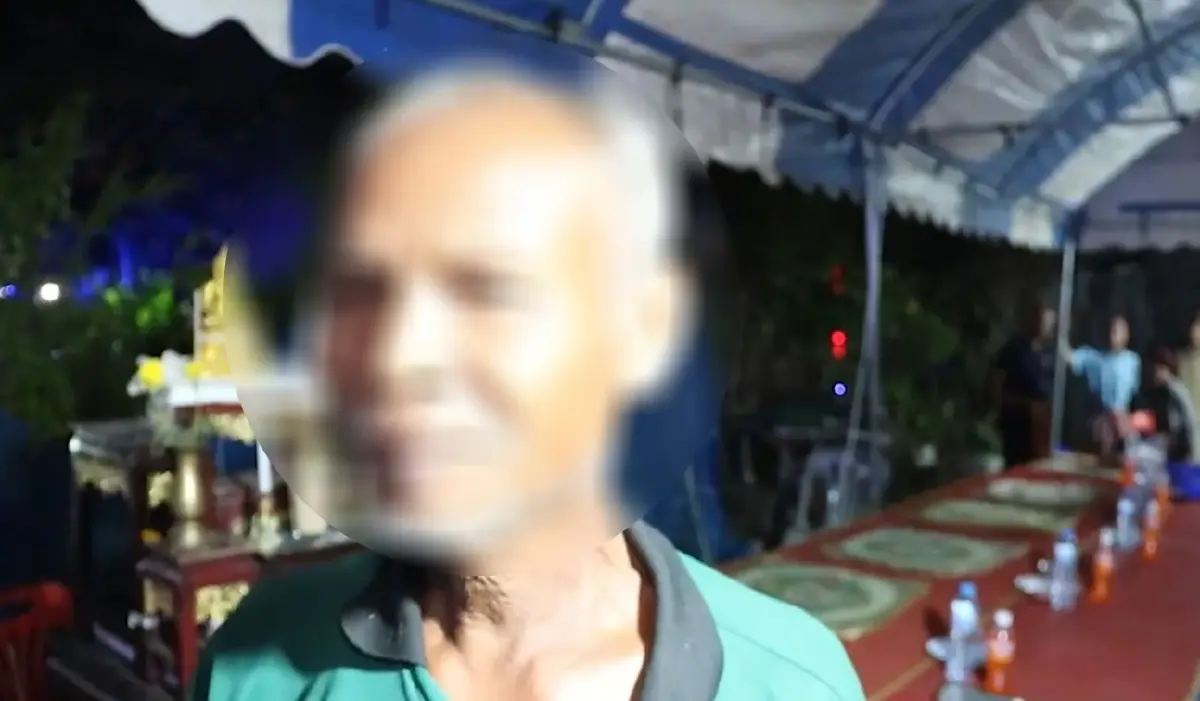 นายบุญร่วม (สงวนนามสกุล) พ่อผู้ตาย
