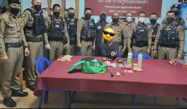 สุดอุกอาจ ตร.ยะลา รวบหนุ่มรามัน เมาตระเวนปล้นร้านสะดวกซื้อ 6 จุด ทั่วยะลา