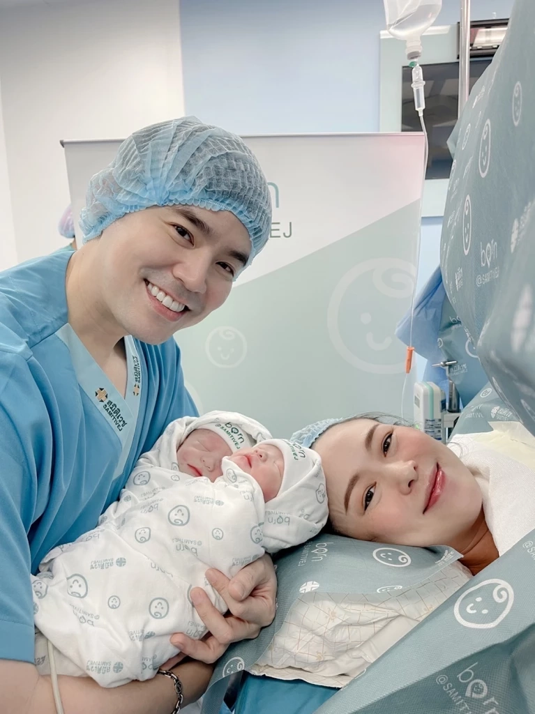 “บีม กวี” สุดดีใจภรรยาคลอดลูกสาวสองฝาแฝด เผยยังไม่ตัดสินใจเรื่องชื่อลูก