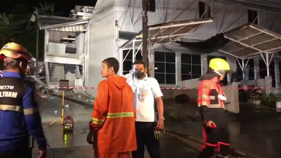 เปิดคลิป "ห้องเช่าภูเก็ต" ทรุดตัว อพยพวุ่น เร่งหาสาเหตุพังถล่ม