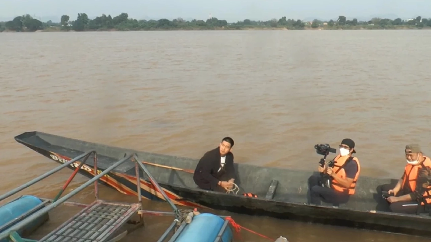 โตโน่ ภาคิน เตรียมความพร้อมว่ายข้ามโขง