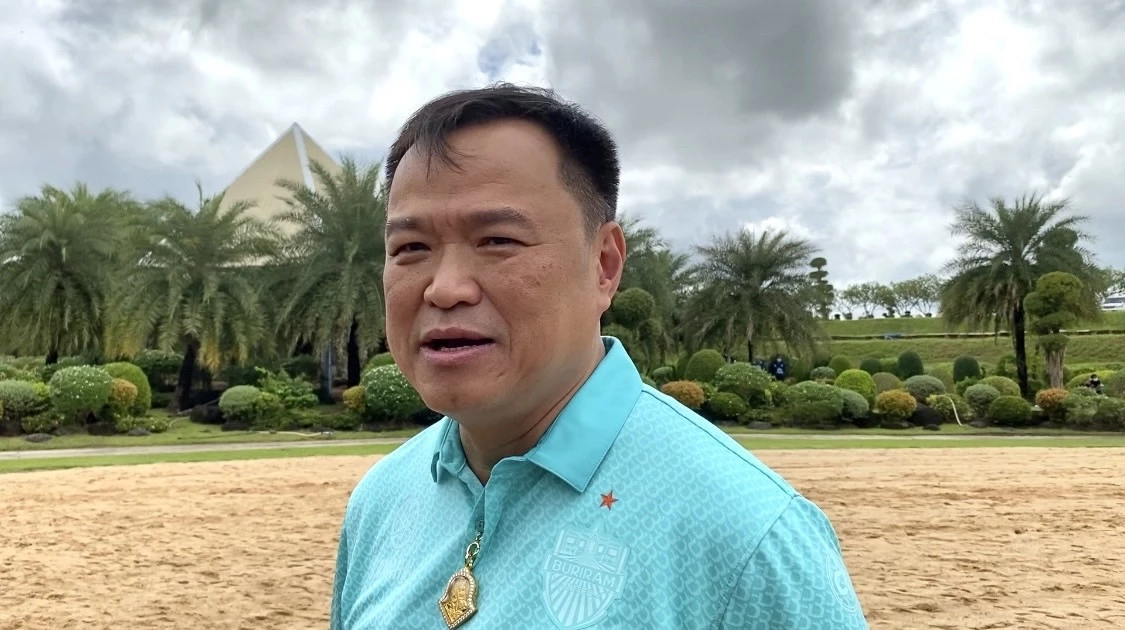 "อนุทิน"ขอให้สมพรปากหลัง"เนวิน"อวยได้ส.ส. 120 ที่นั่งมั่นใจมีเลือกตั้ง