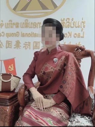 นางวิภาพร ประธานบริษัทเอกชนขนาดใหญ่  ใน สปป.ลาว 