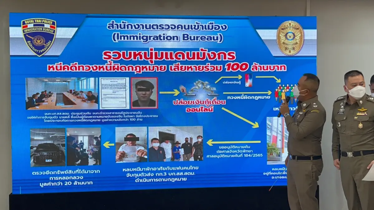 ตม.แถลง 4 คดีกวาดล้างต่างด้าว ก่อนวาระ "เอเปค"