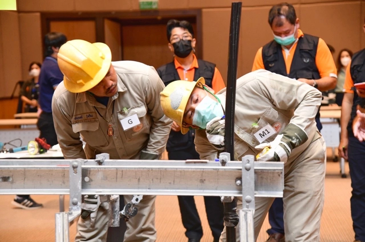 แข่งขันทักษะช่างสายใต้ดิน