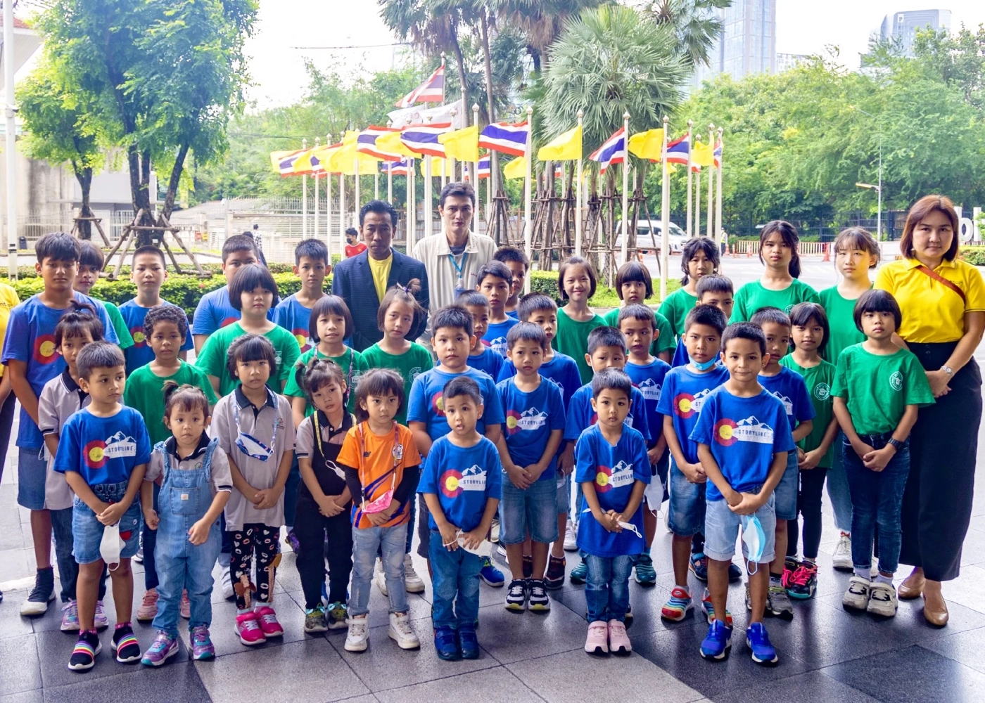 NT จูงมือ เยาวชนมูลนิธิบ้านพระพร ชม "ดราก้อนบอล ซูเปอร์ ฮีโร่"