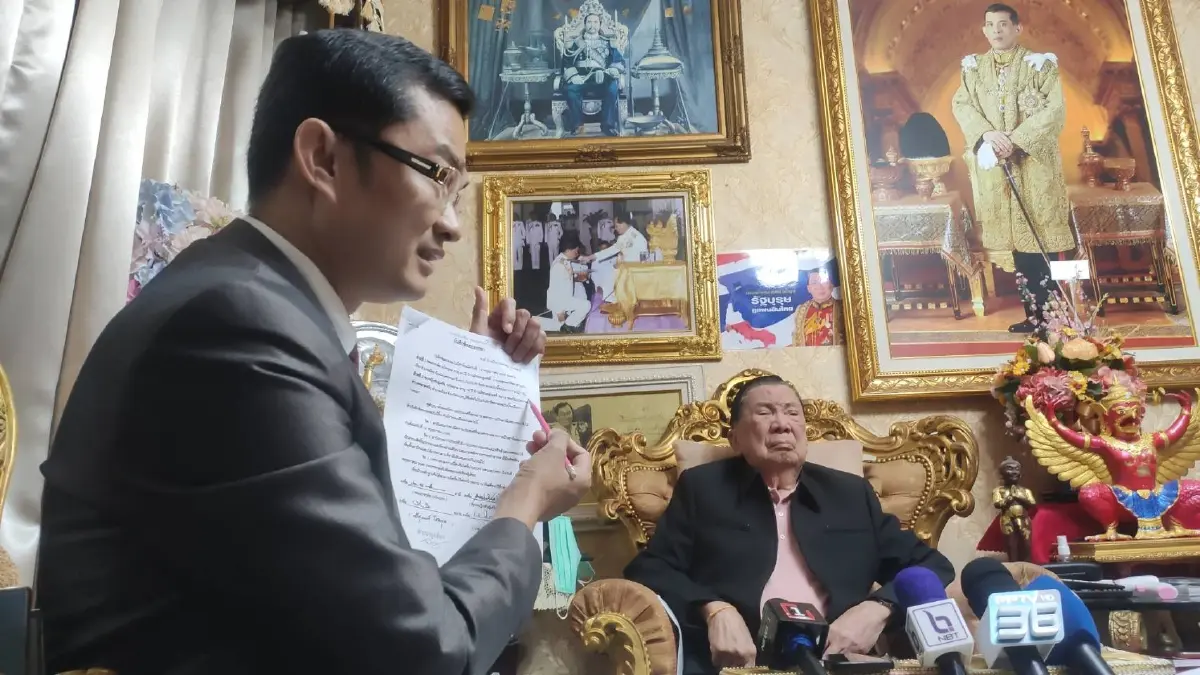 "บิ๊กจิ๋ว" ปัด ดีลลับ"คุณหญิงพันธ์ุเครือ" ปมเอกสารหย่าปลอมยันทวงยุติธรรม