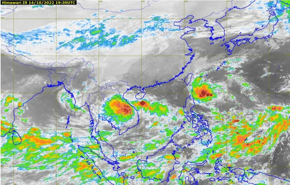 กรมอุตุฯ เตือน "พายุเซินกา" ขึ้นฝั่งเวียนดนาม รับมือฝนหนัก 3 ภาค กทม.โดนด้วย