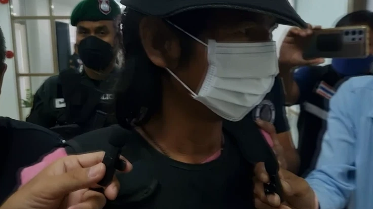 นายใหญ่ สระศรี ผู้ต้องหาฆ่ายาย 