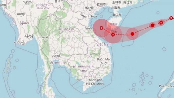 ไต้ฝุ่น "เนสาท" จ่อเข้าเวียดนาม 19-20 ต.ค. ไทยตอนบนฝนตกบางแห่ง