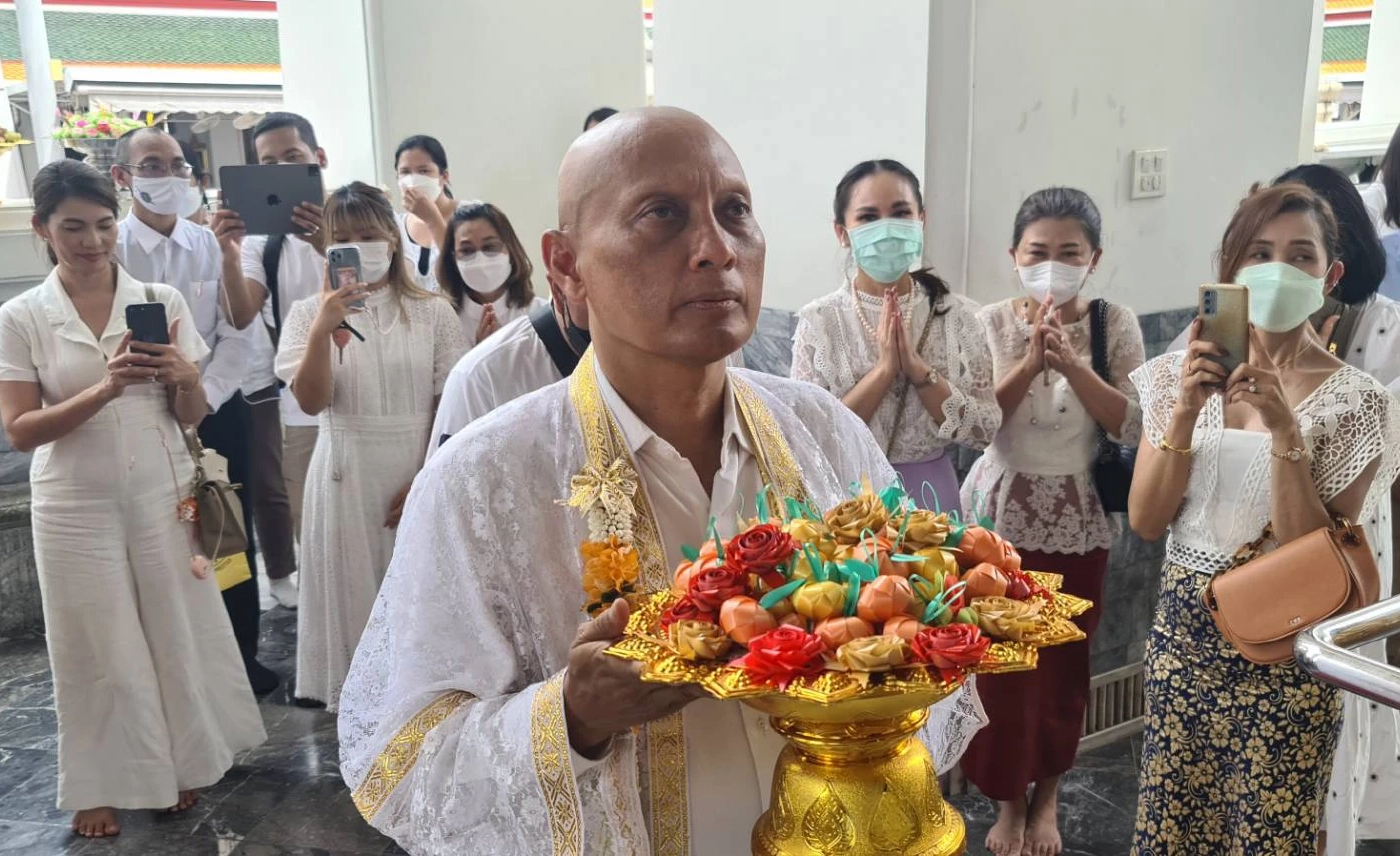 เข้าสู่ร่มกาสาวพัสตร์  "พล.ต.อ.วิระชัย" บวชหลังเกษียณ ฉายา "เมตตาธีโร"