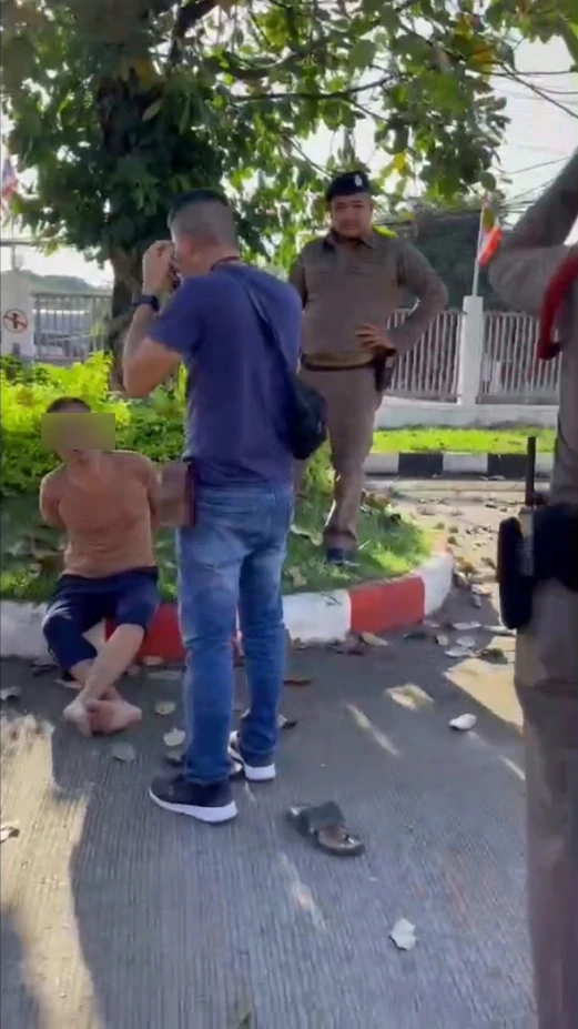 รวบลูกทัพฟ้ายิงหนุ่มไทใหญ่ หนีข้ามอำเภอแต่ไม่รอด ชาวบ้านแฉชอบเมาอาละวาด