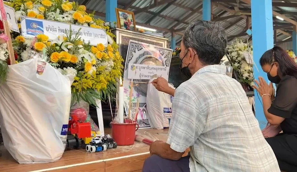 น้องกัปตัน เหยื่อกราดยิงเข้าฝันน้าบอกหิวนม ย่าบอกขอหลานเกิดใหม่ไวไว