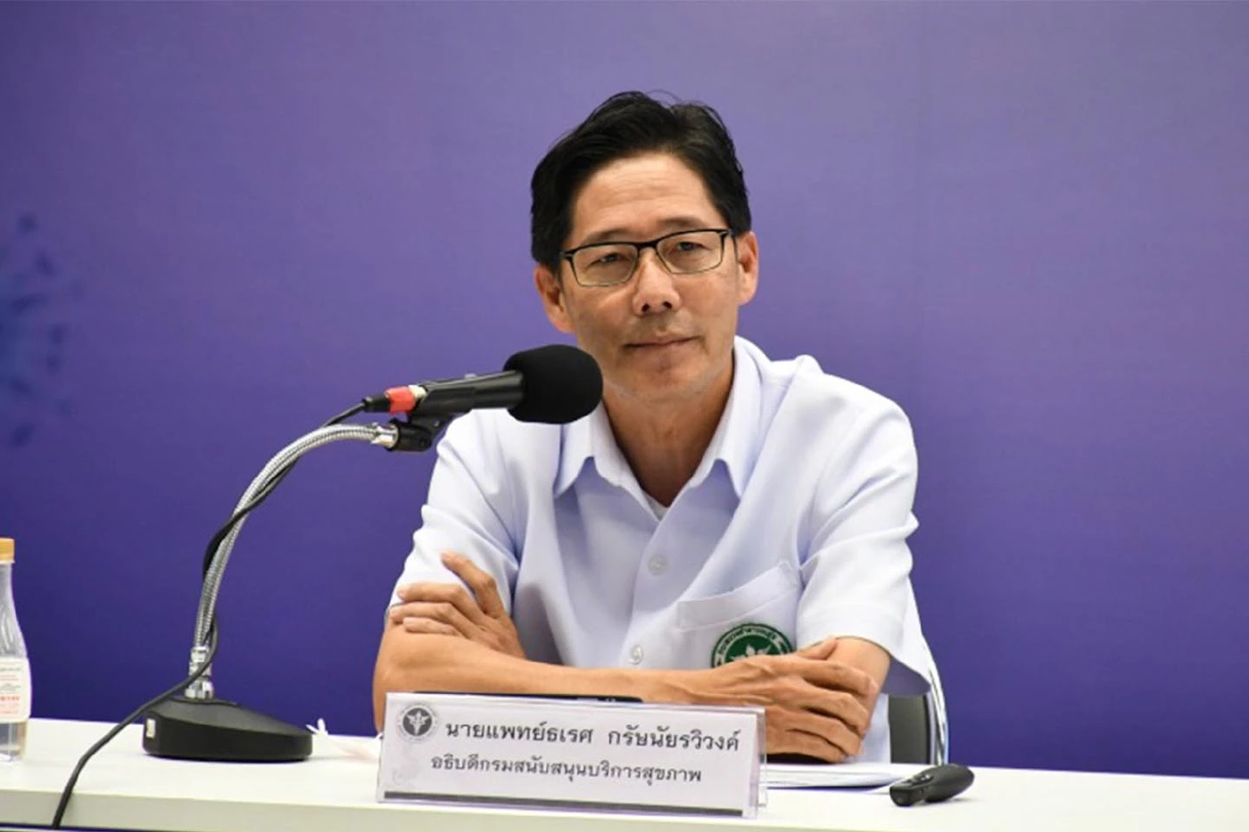 นายแพทย์ธเรศ กรัษนัยรวิวงค์ รักษาราชการอธิบดีกรมควบคุมโรค กระทรวงสาธารณสุข 