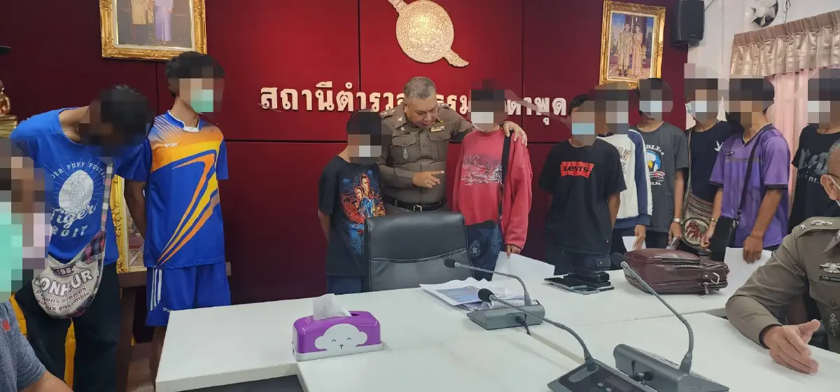 รวบแล้ว! "แก๊งฟันน้ำนม" ยกโขยงถล่มบ้านคู่อริ