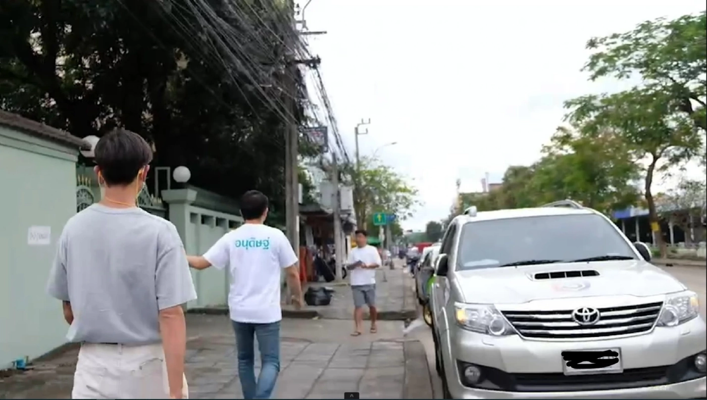 ตัวแทนโผล่เชิญ "เอกภพ - 5 เหยื่อบ่อนอุ้มรีด" สำรวจอาคาร