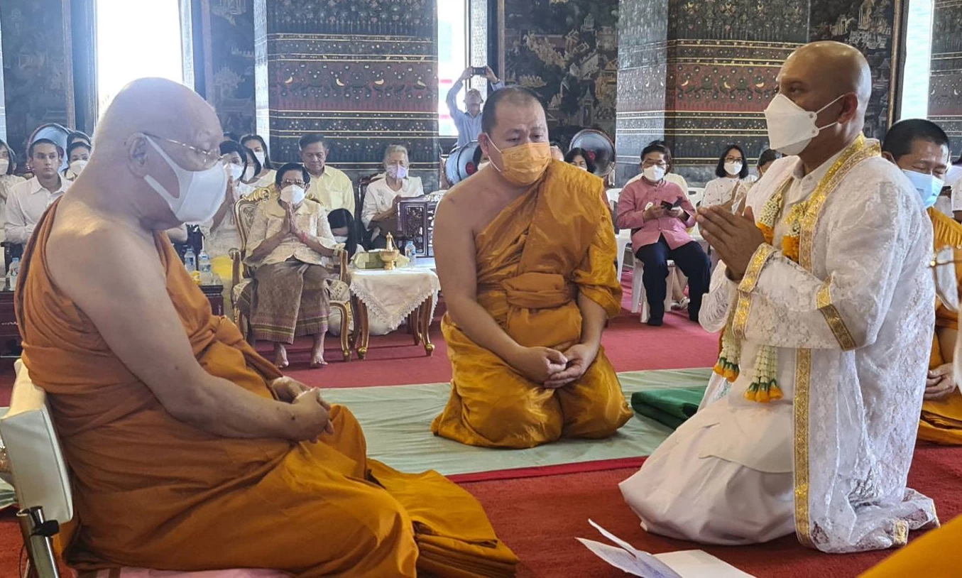 เข้าสู่ร่มกาสาวพัสตร์  "พล.ต.อ.วิระชัย" บวชหลังเกษียณ ฉายา "เมตตาธีโร"