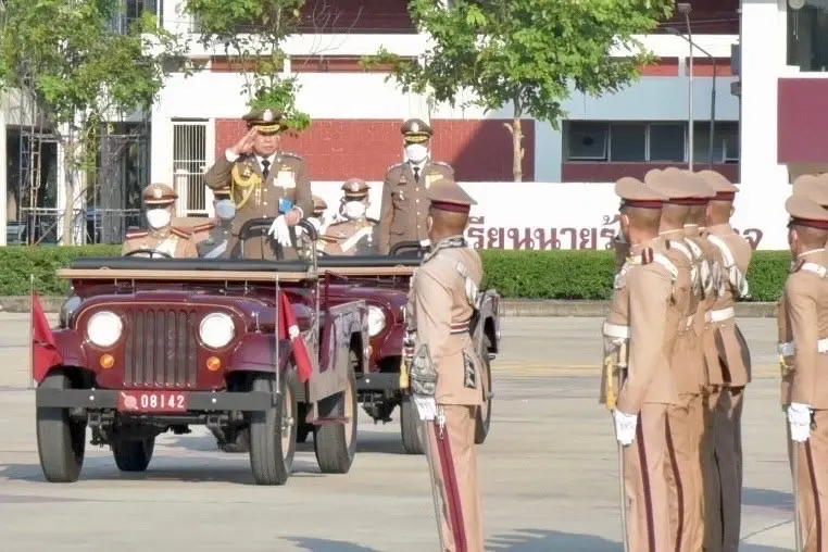 ผบ.ตร.เปิดพิธีสวนสนาม “วันตำรวจ” สดุดีตำรวจสละชีวิตเพื่อชาติ