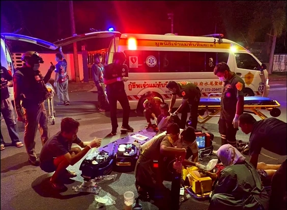 สองวัยรุ่นขี่ จยย. ไล่ยิงเยาวชนใจกลางเมืองยะลา เจ็บ 3 คน ตร.เร่งไล่ล่าตัว