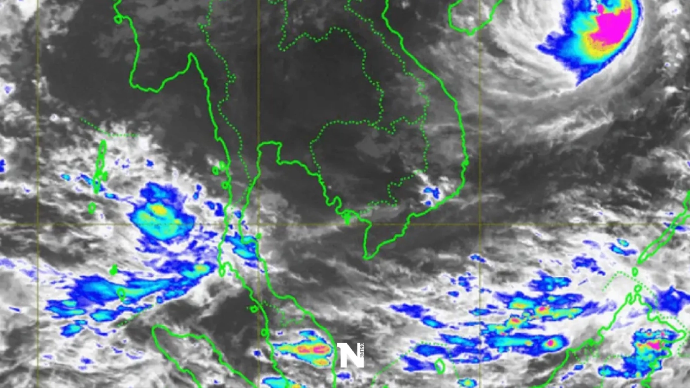 กรมอุตุฯ ประกาศฉบับที่ 2 พายุเนสาท เตือนปชช.ภาคใต้ เจอร่องมรสุมทำฝนตกหนัก