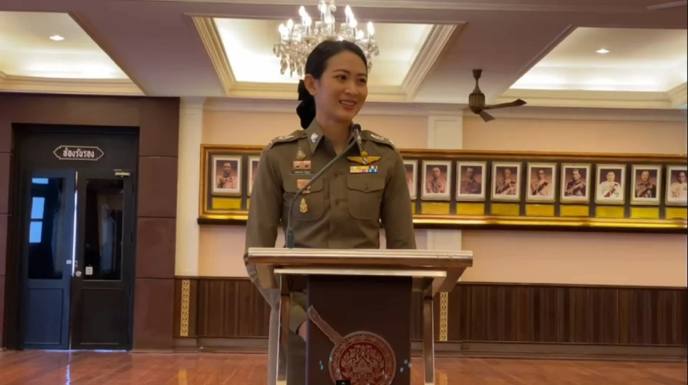 เปิดตัว “ลูกขวัญ” ร่วมทีมโฆษกตร. ดูแลงานสตรีและเด็ก