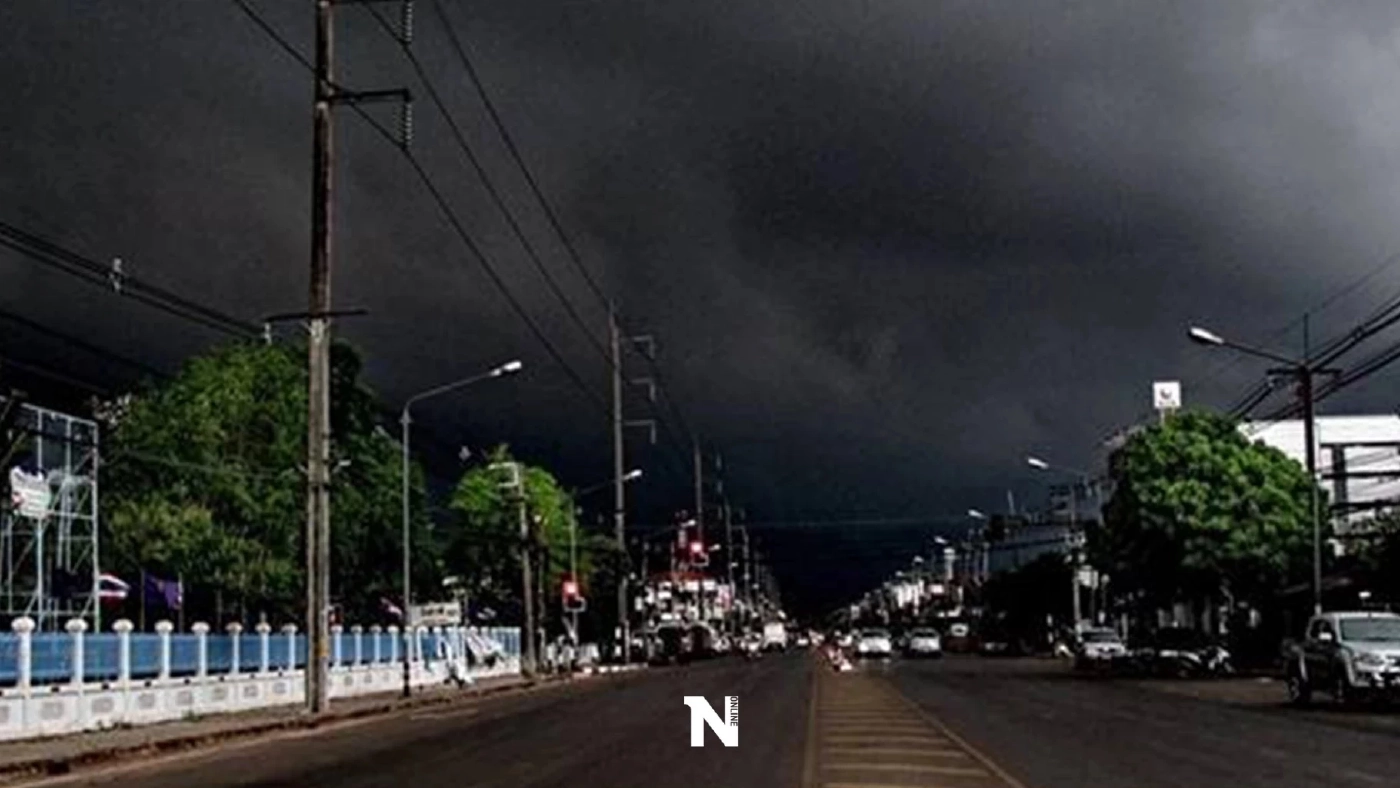กรมอุตุฯ เผยพยากรณ์อากาศ 7 วันข้างหน้า อุณหภูมิลด-ลมแรง เตือนฝนถล่มใต้