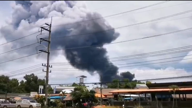 ระทึก! ไฟไหม้โรงไฟฟ้าจะนะ สงขลา กฟผ. ยืนยันไม่กระทบระบบไฟฟ้า
