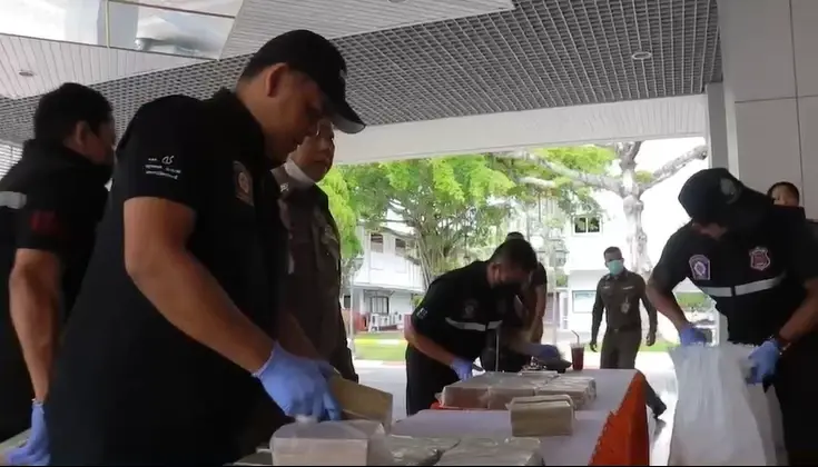 ยึดเฮโรอีน 110 กก. มูลค่า 300 ล้านบาท ปลายทางมาเลเซีย