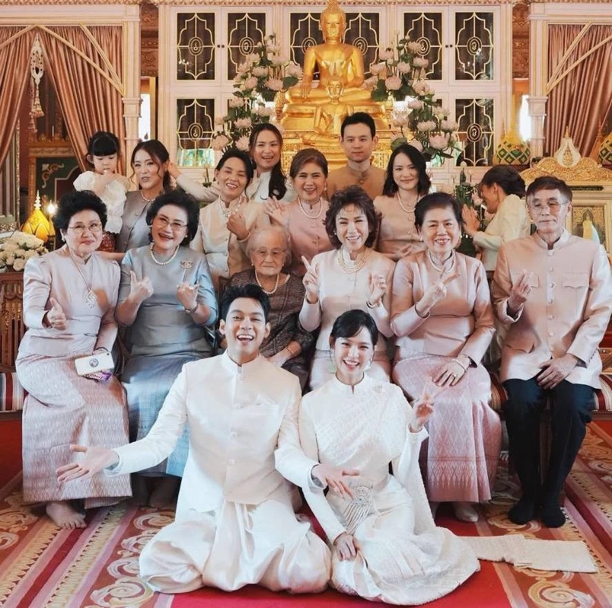 บรรยากาศงานแต่ง