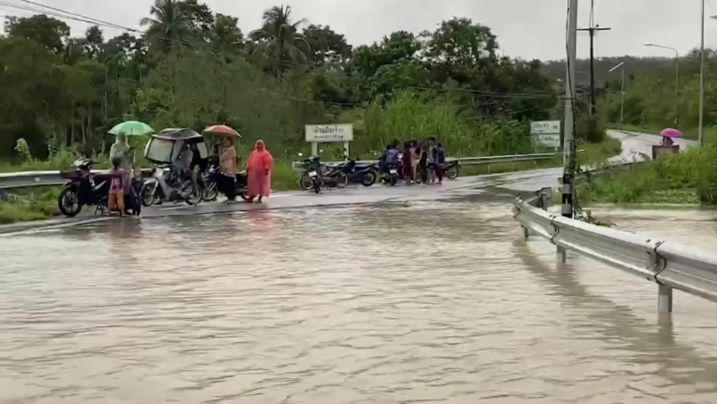 หลายพื้นที่ในจ.ยะลา ได้รับผลกระทบจากน้ำท่วม