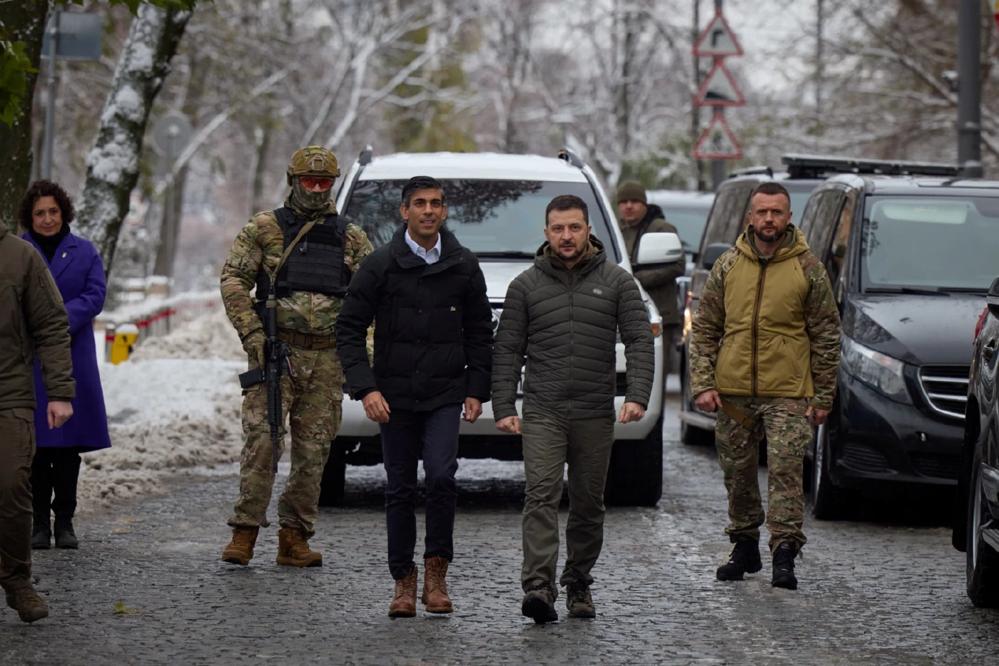 นายกฯ อังกฤษเยือนกรุงเคียฟ ให้คำมั่นช่วยเหลือยูเครนจนกว่าจะชนะ